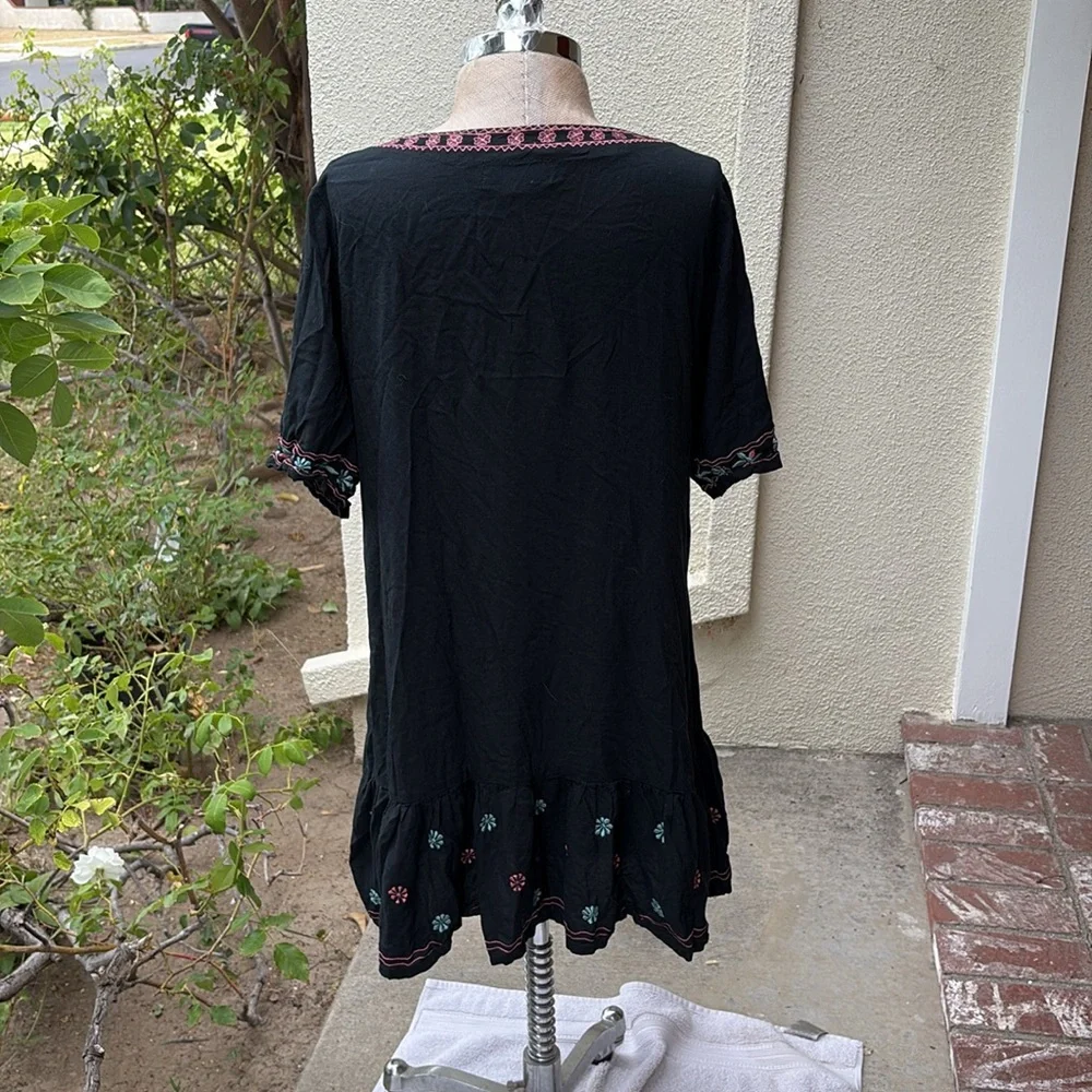 Natalie Martin Australian luxury handmade embroidered dress - Picture 6 of 10